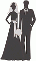 QuicKutz Die - Bride and Groom