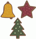 QuicKutz Christmas Die - Cookies