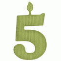 QuicKutz Die - Candle (Five)