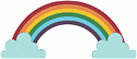 QuicKutz Die - Rainbow & Cloud
