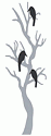QuicKutz Border Die - Tree And Birds