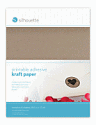 Silhouette Printable Adhesive Kraft Paper