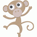 QuicKutz Die - Anime Monkey