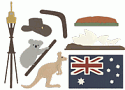 Quickutz Die Set - Australia Collection
