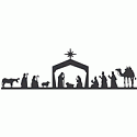 Quickutz Border Die - Nativity