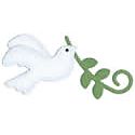 QuicKutz Christmas Die - Dove