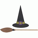 QuicKutz Die - Hat and Broom