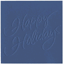 QuicKutz Embossing Die - Happy Holidays
