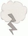 QuicKutz Die - Rain Cloud
