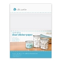 Silhouette Printable Clear Sticker Paper 