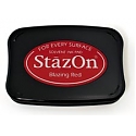 Tsukineko StazOn Ink Pad - Blazing Red