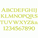 Letterpress Everyday Printing Plate Set 4
