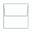 Letterpress Envelopes - Square, 25 (White)