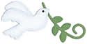 QuicKutz Christmas Die - Dove