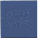 QuicKutz Embossing Die - Happy Holidays