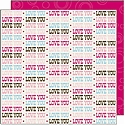 SEI Patterned Paper - Love You Lots