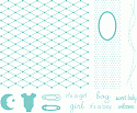 Letterpress Baby Printing Plate Set 1