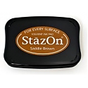 Tsukineko StazOn Ink Pad - Saddle Brown