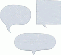 QuicKutz Die - Speech Bubbles
