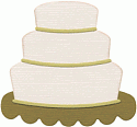 QuicKutz Die - Wedding Cake