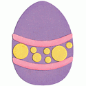 QuicKutz Die - Easter Egg
