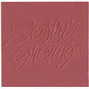 QuicKutz Embossing Die - Season's Greetings