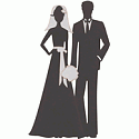 QuicKutz Die - Bride and Groom