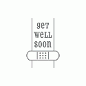 QuicKutz Embossing Die - Get Well Soon