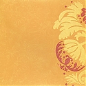 DCWV Patterned Paper - Peasant Floral with Glitter