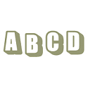 Disco Mini 4x8 Alphabet Set