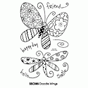 Stampendous - Doodle Wings