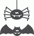 QuicKutz Die - Spider & Bat