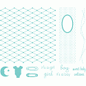 Letterpress Baby Printing Plate Set 1